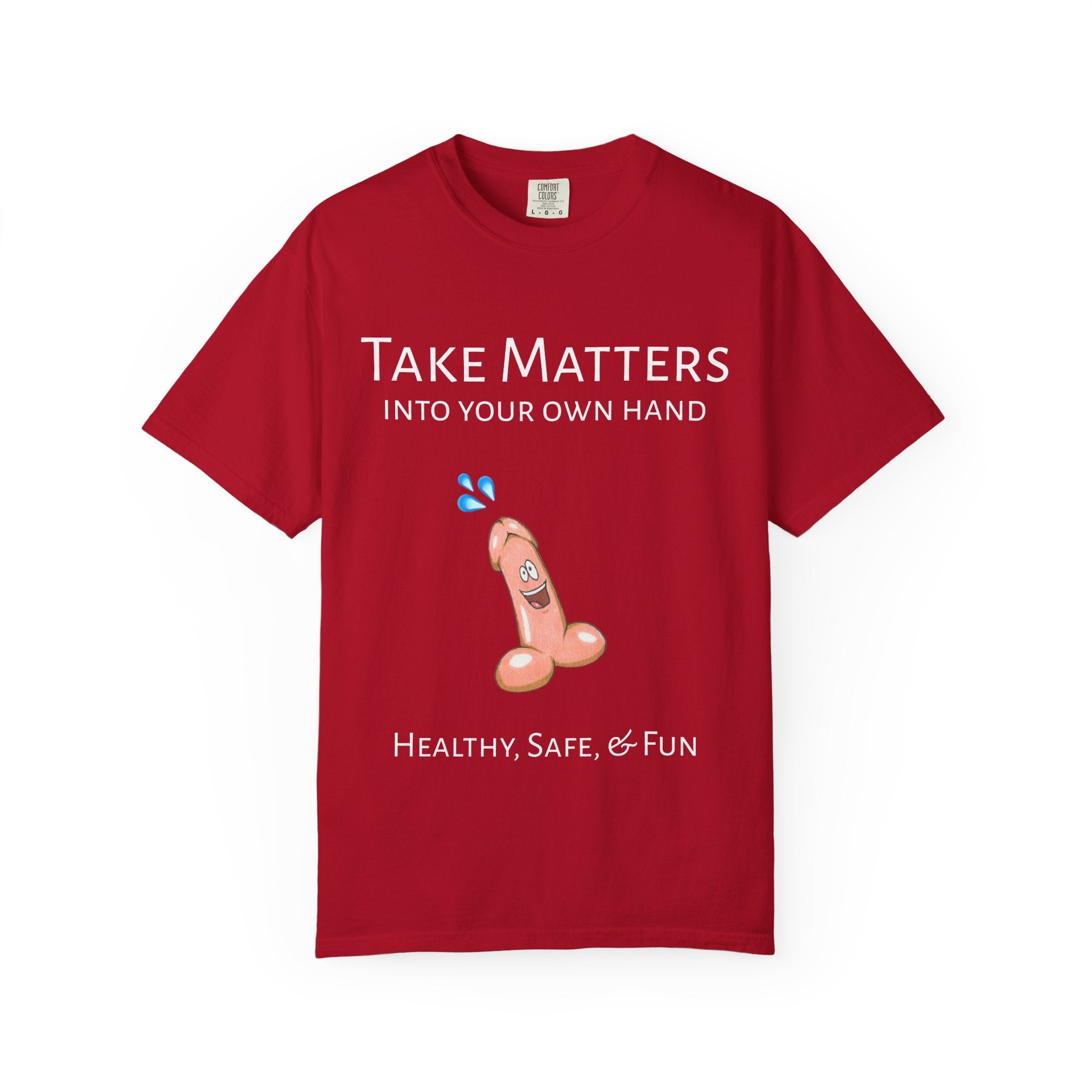 'Take Matters Into Your Own Hand' Pro-Masturbation T-Shirt